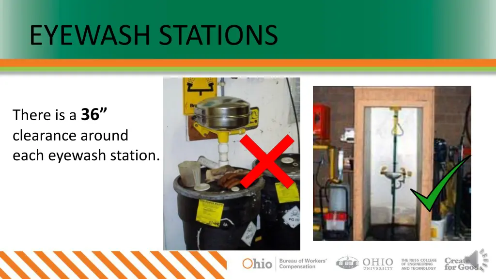 eyewash stations