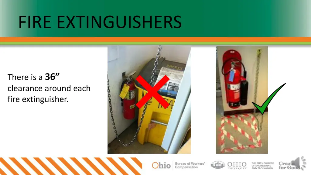 fire extinguishers