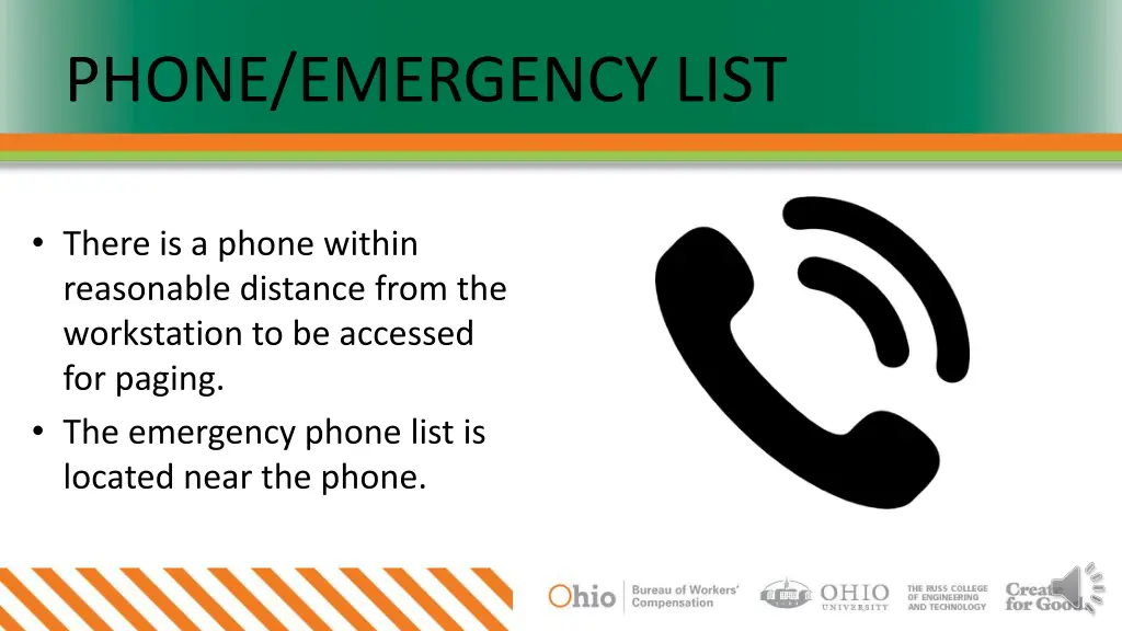 phone emergency list