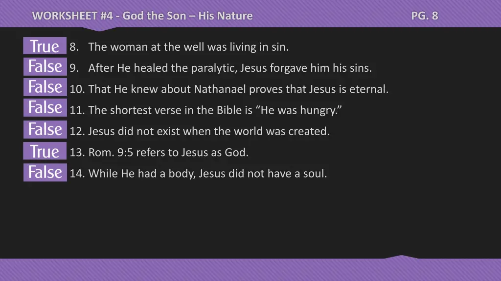 worksheet 4 god the son his nature 19