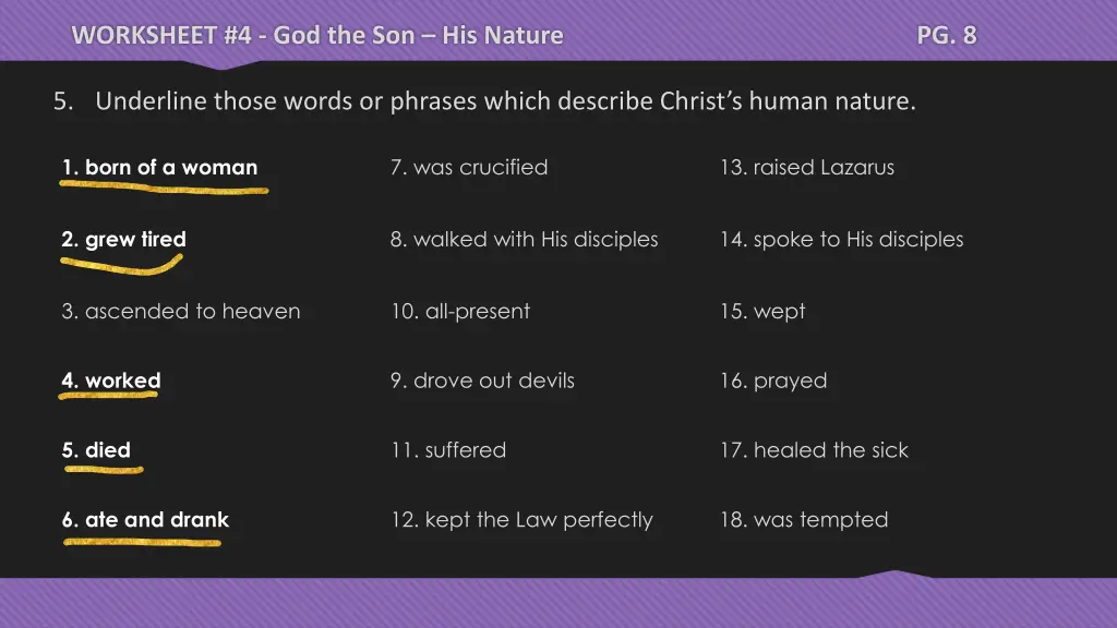 worksheet 4 god the son his nature 37