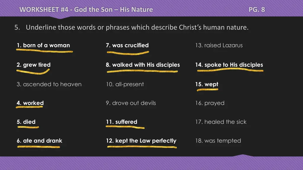 worksheet 4 god the son his nature 43