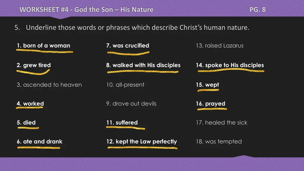 worksheet 4 god the son his nature 44