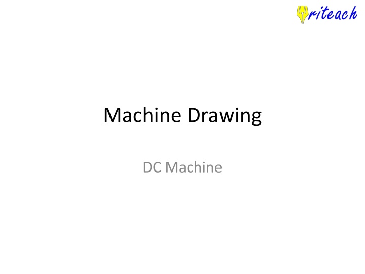 machine drawing