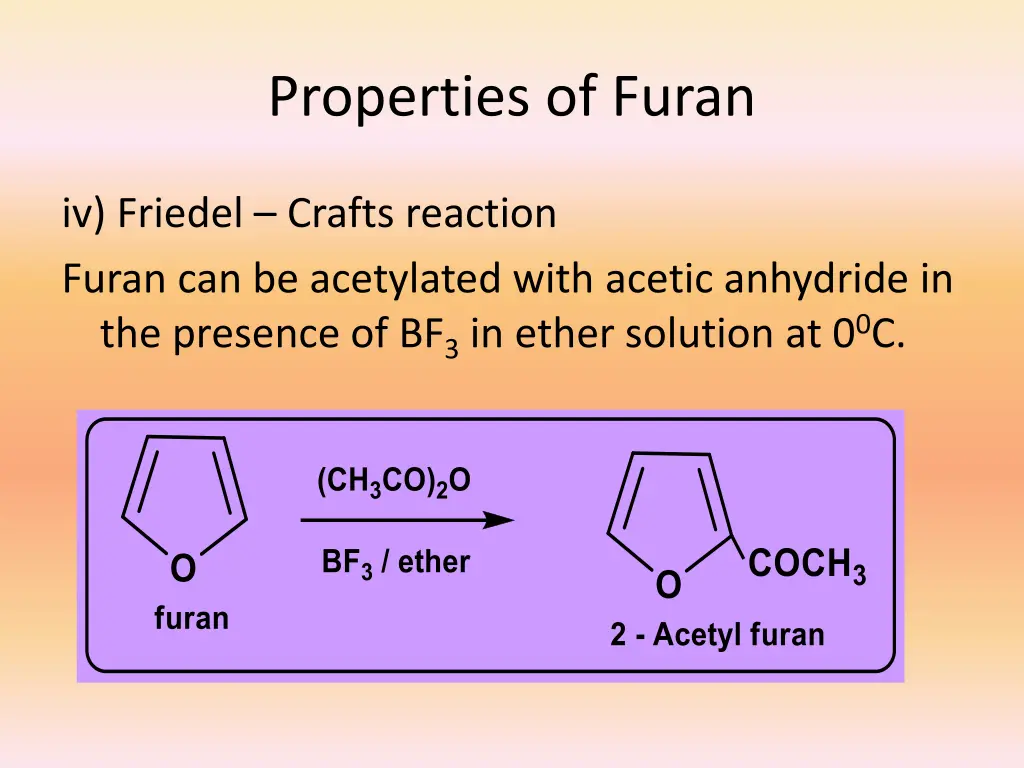 properties of furan 6