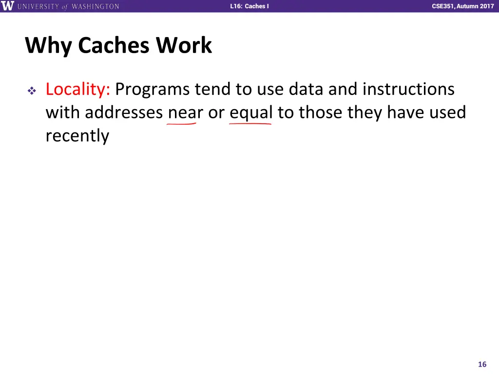 l16 caches i 15