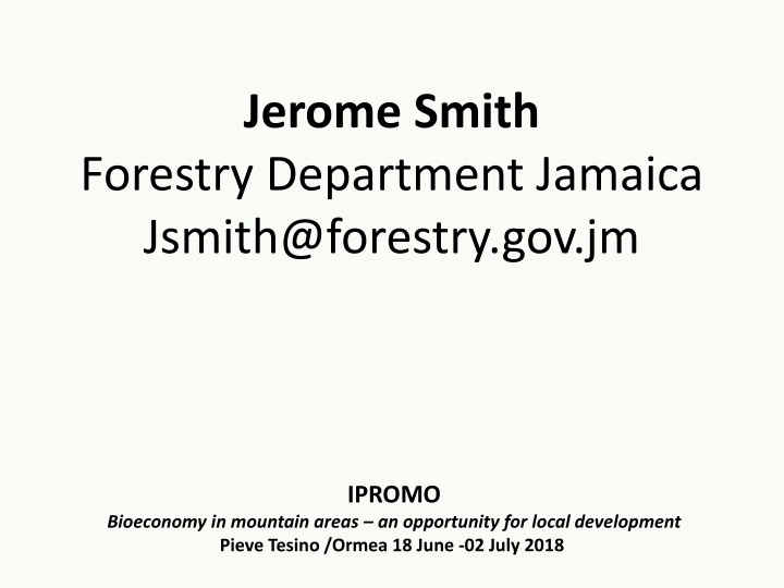 jerome smith