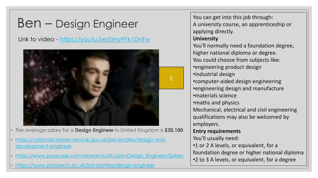 ben design engineer