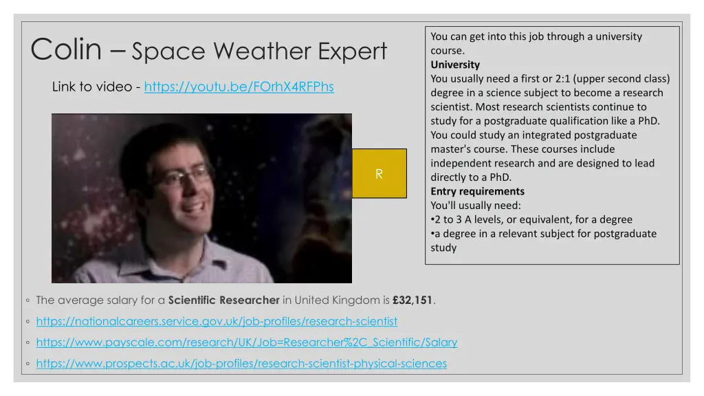 colin space weather expert