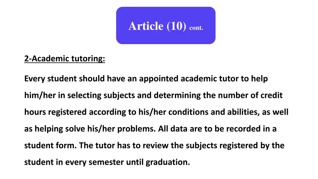 article 10 cont 1