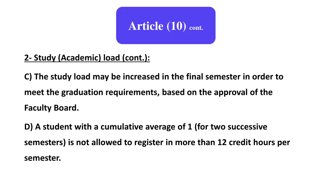 article 10 cont 3