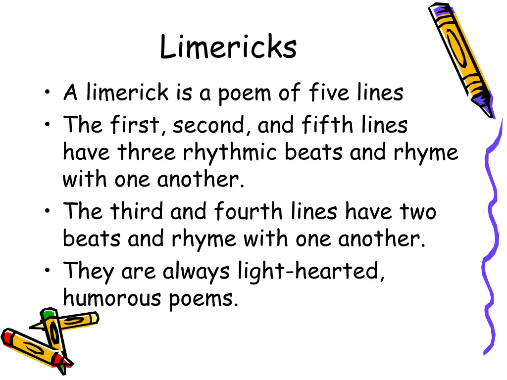 limericks