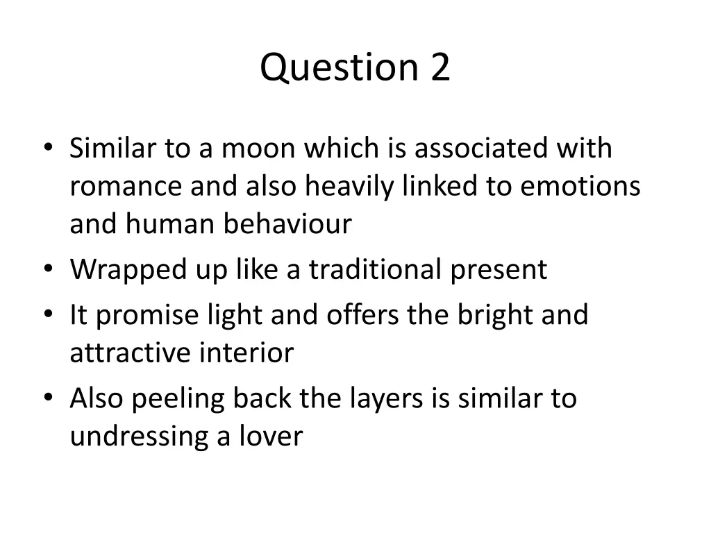 question 2