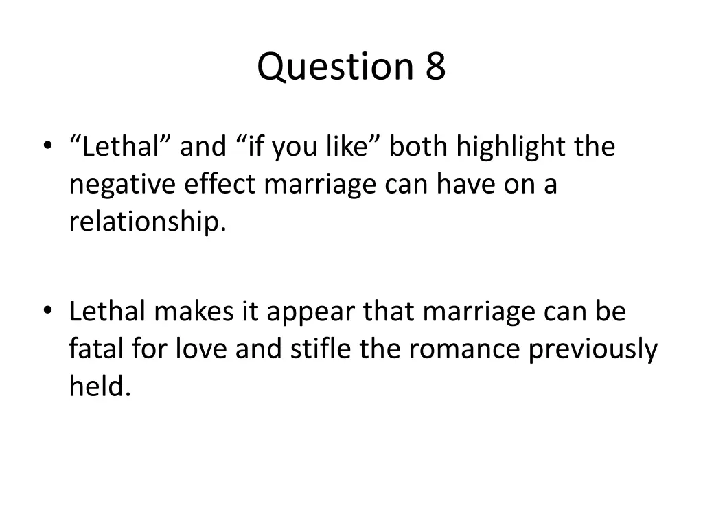 question 8