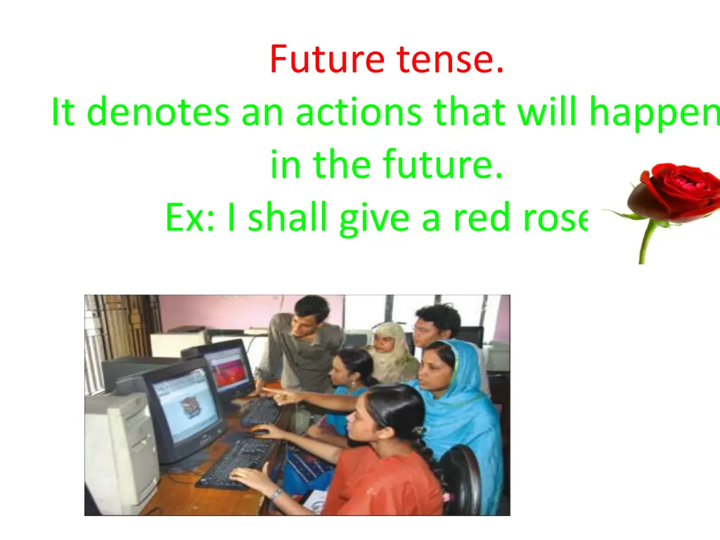 future tense