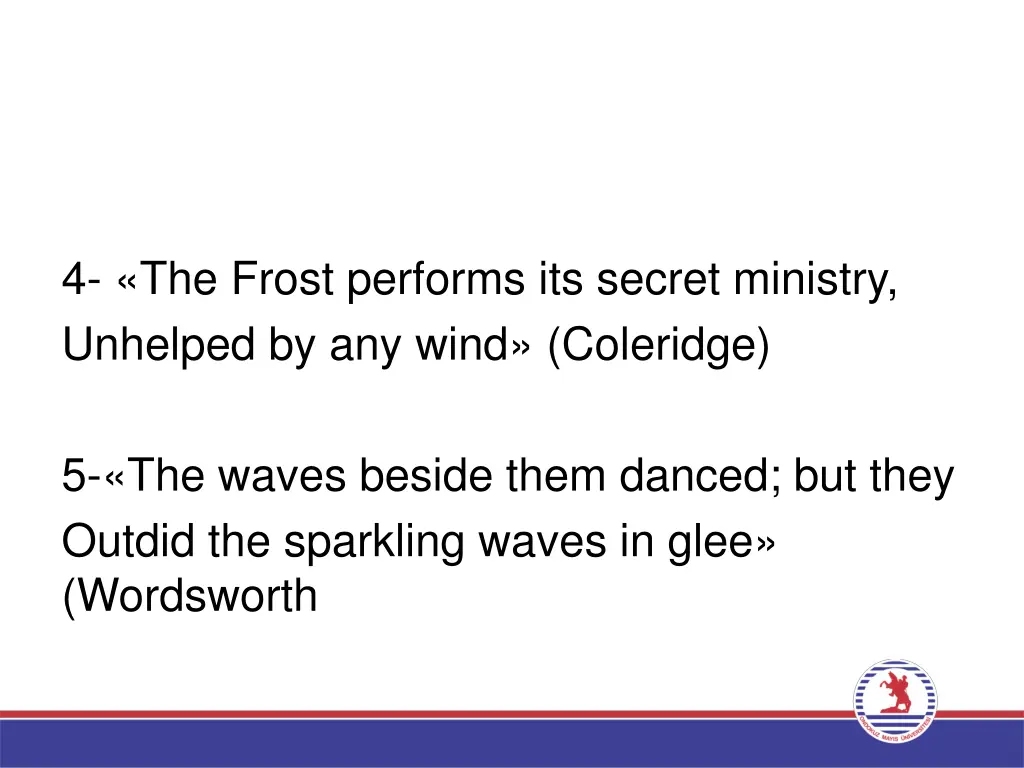 4 the frost performs its secret ministry unhelped