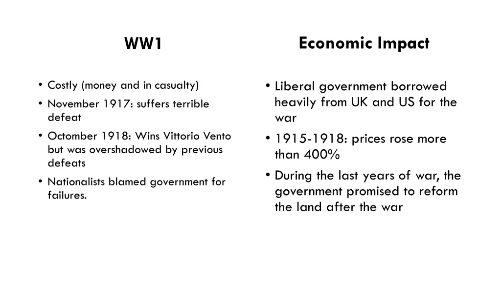 economic impact