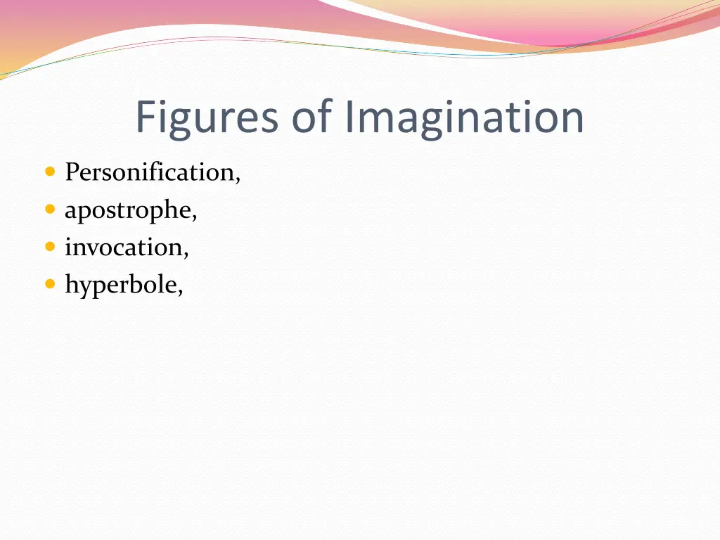 figures of imagination