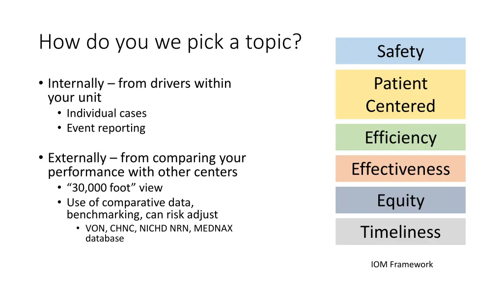 how do you we pick a topic 7