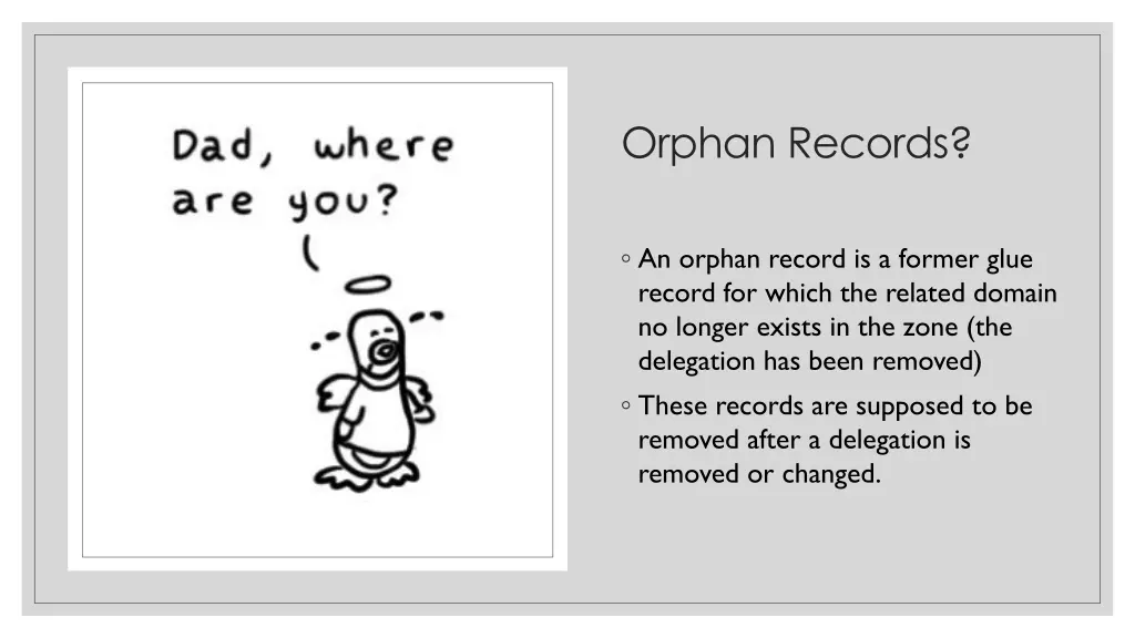 orphan records