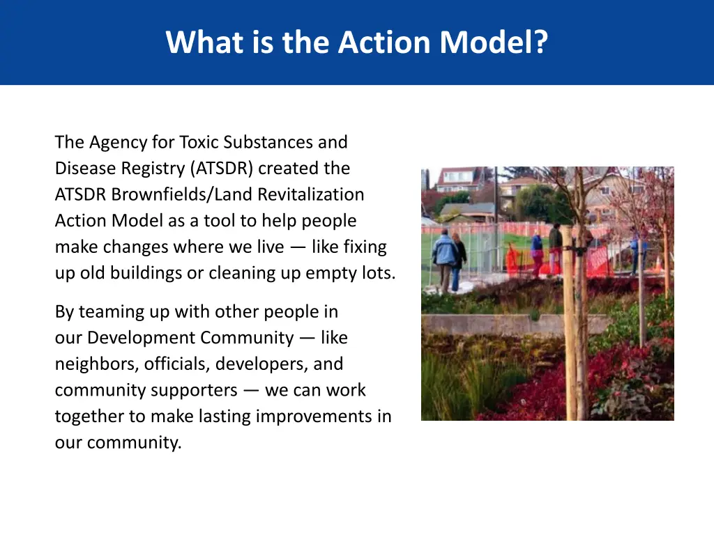 what is the action model