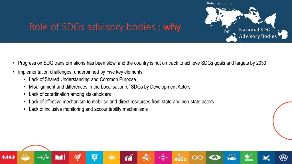 role of sdgs advisory bodies why