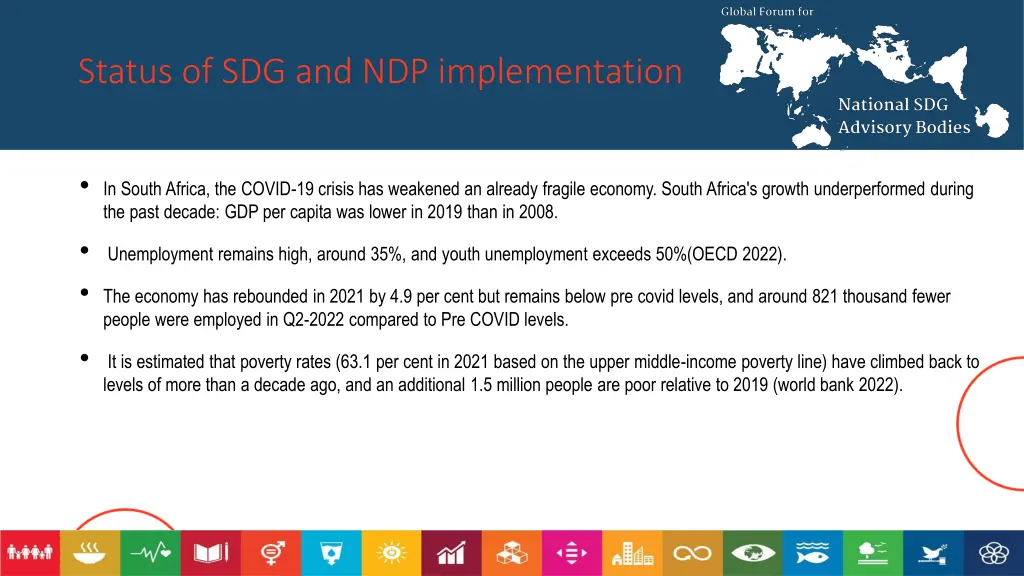 status of sdg and ndp implementation 2