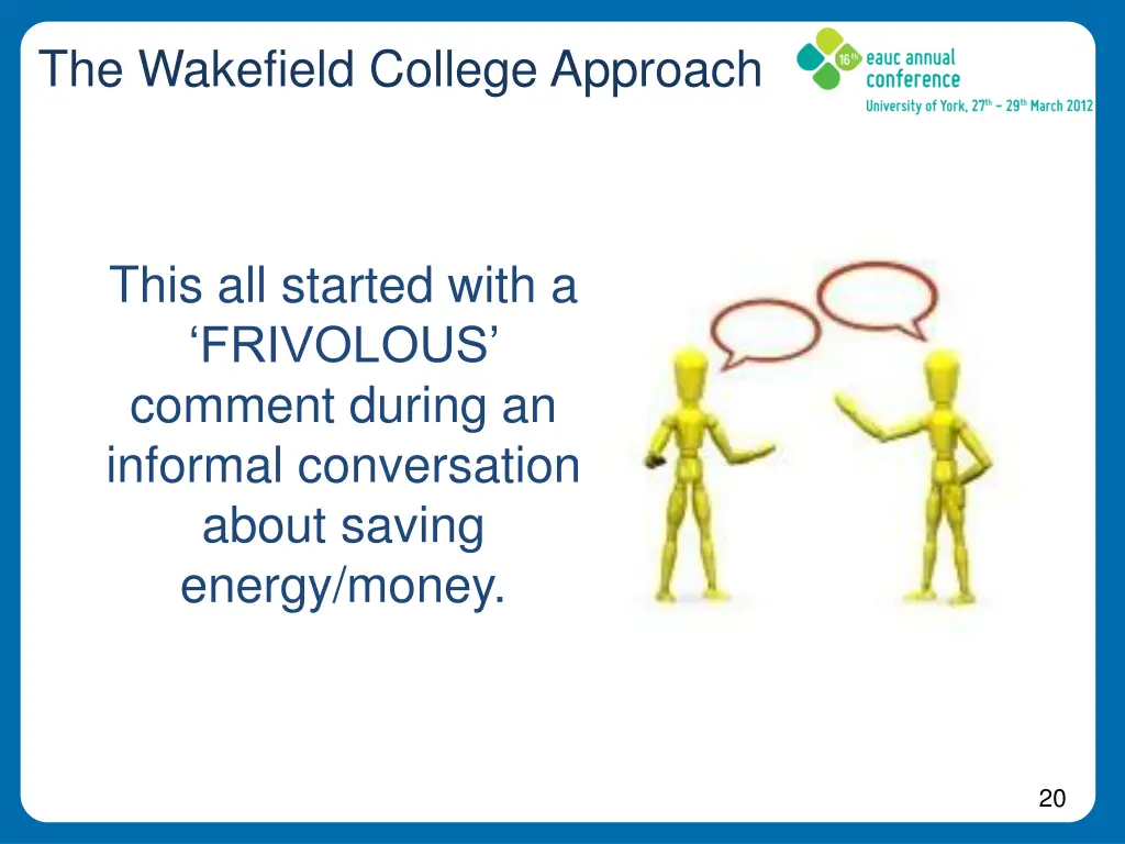 the wakefield college approach 2