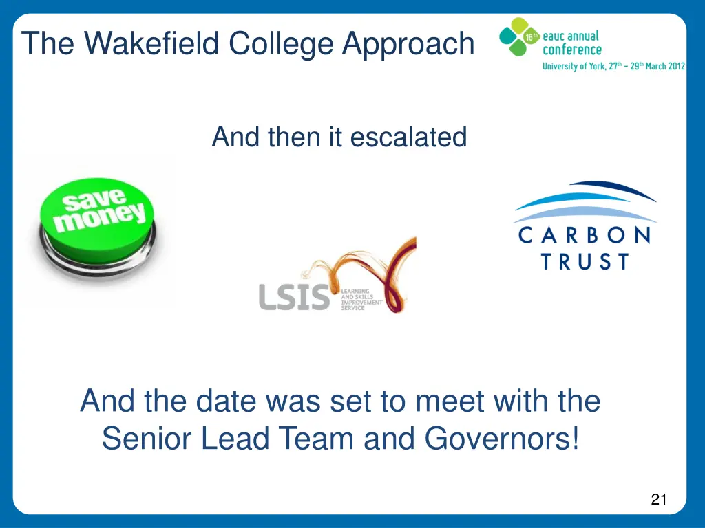 the wakefield college approach 3