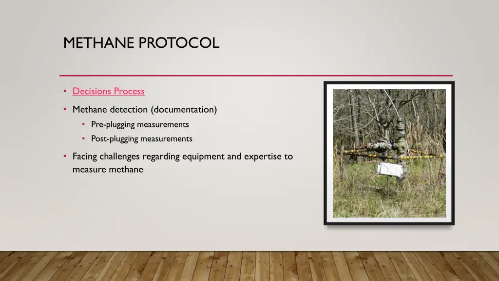 methane protocol