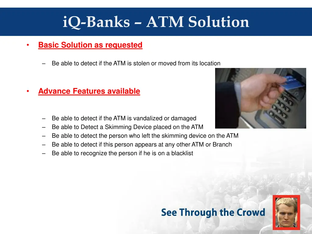 iq banks atm solution