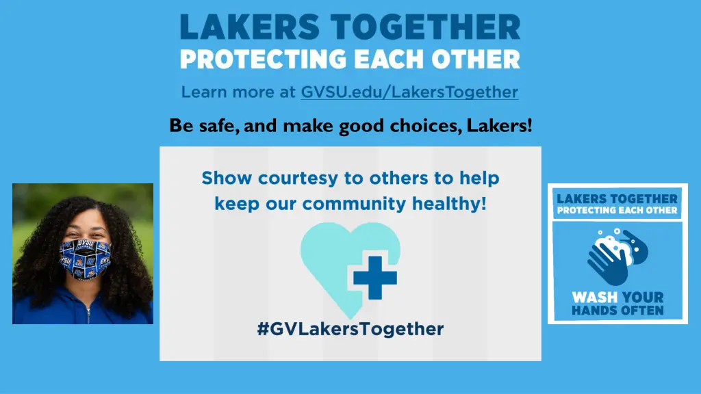 be safe and make good choices lakers