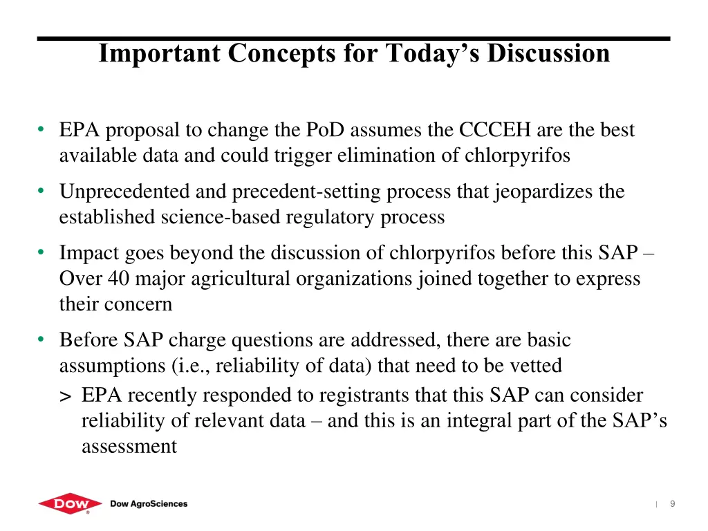 important concepts for today s discussion