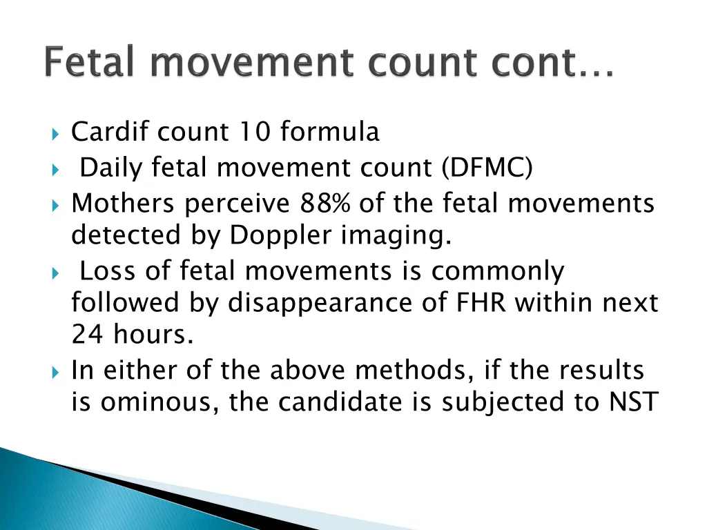 cardif count 10 formula daily fetal movement