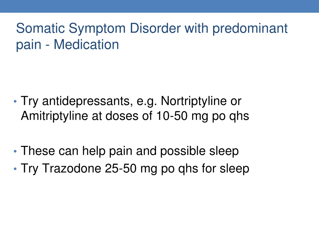 somatic symptom disorder with predominant pain 4