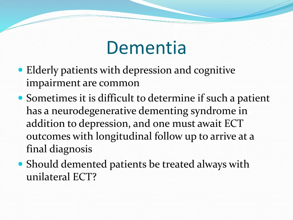 dementia