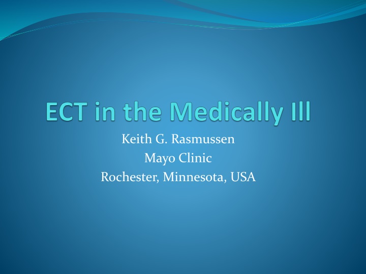 keith g rasmussen mayo clinic rochester minnesota