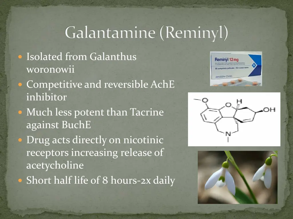 galantamine reminyl