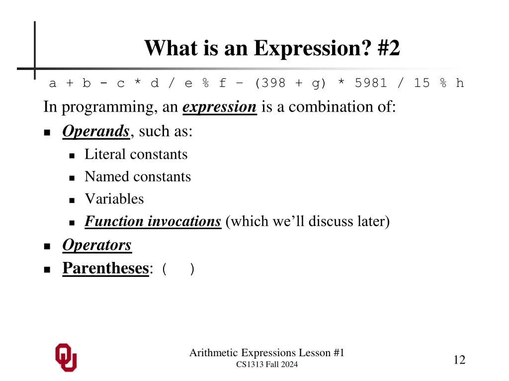 what is an expression 2