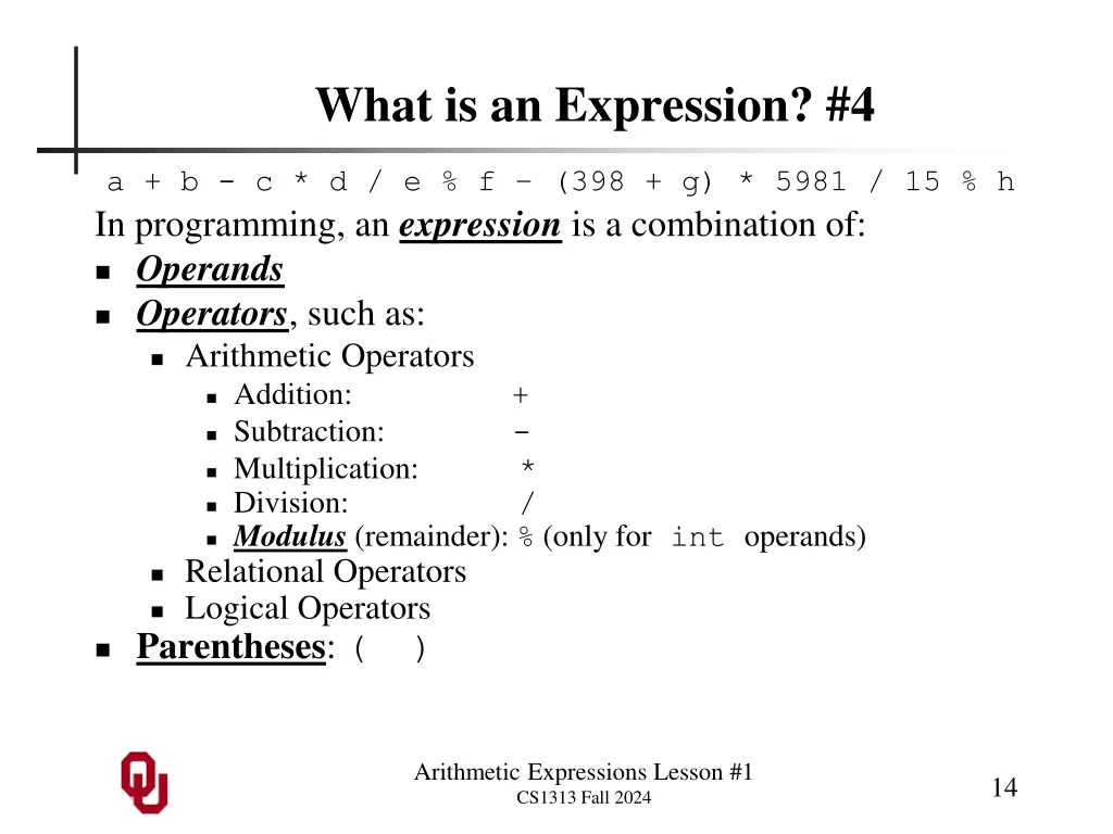 what is an expression 4