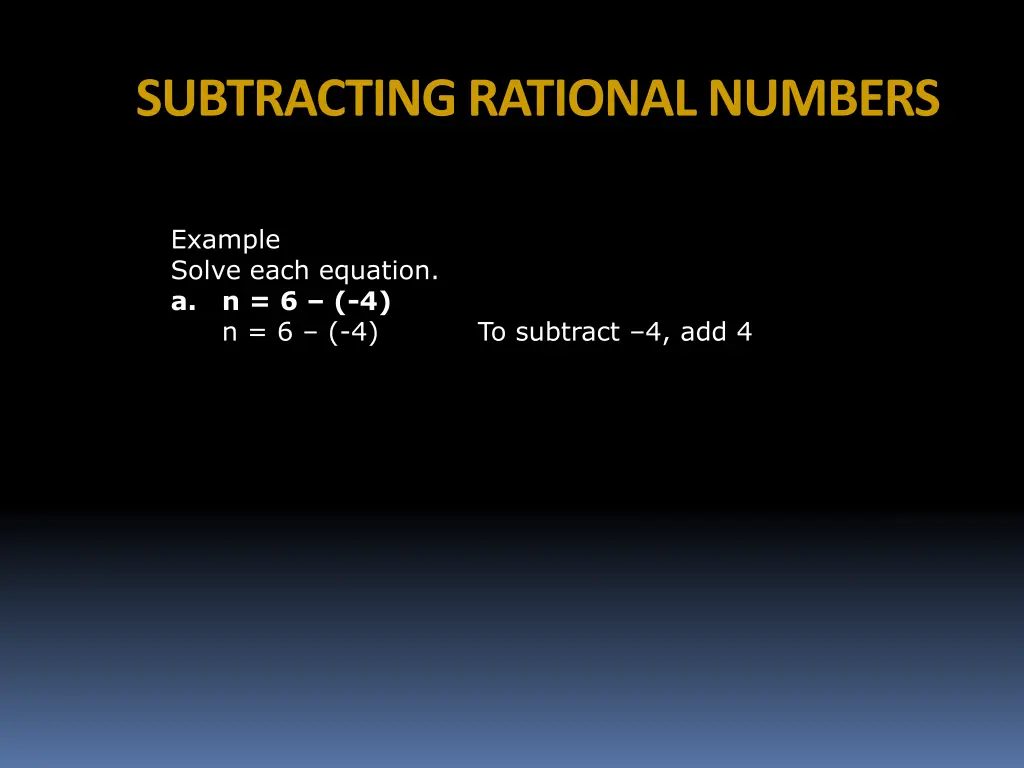 subtracting rational numbers 12