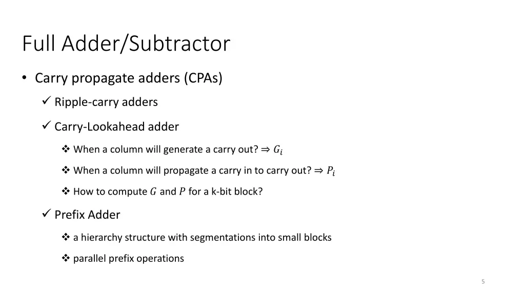 full adder subtractor 1