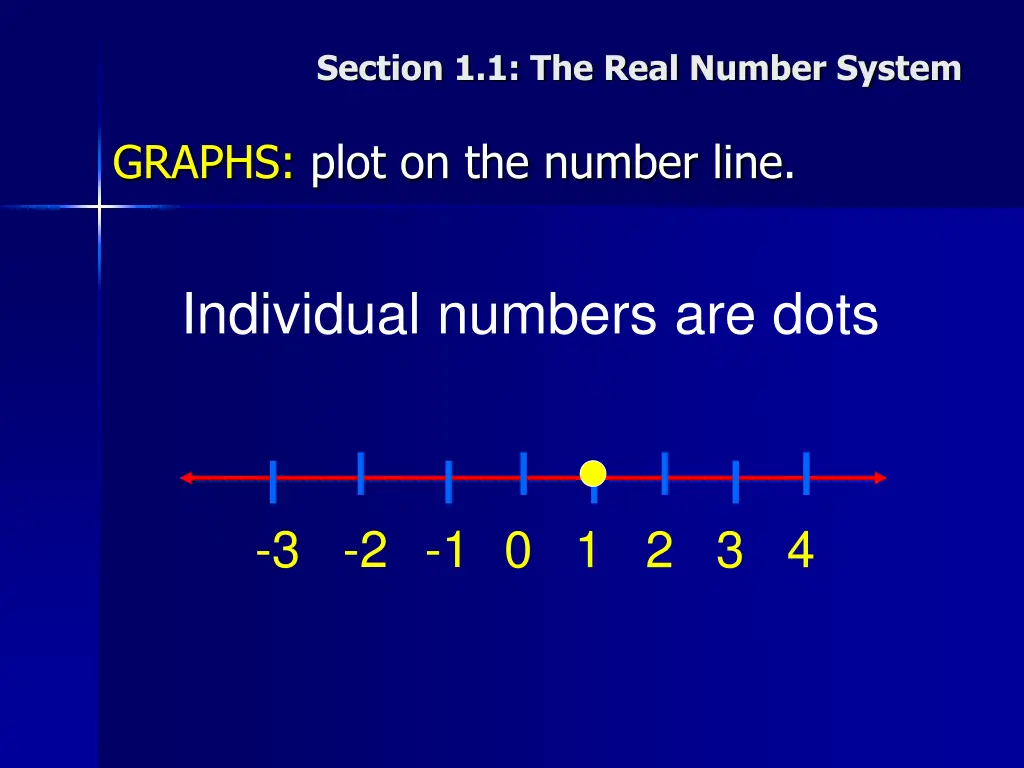 section 1 1 the real number system 1