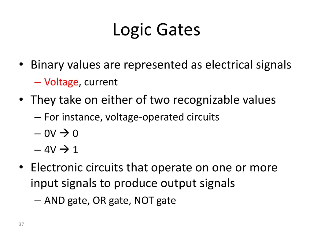 logic gates