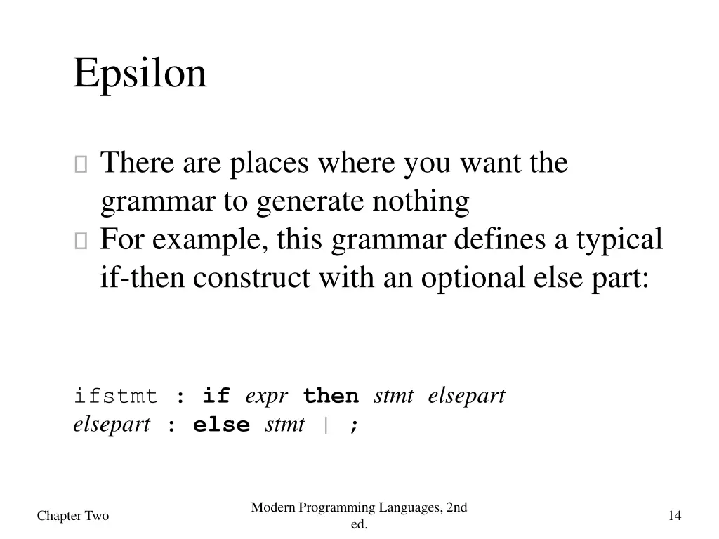 epsilon