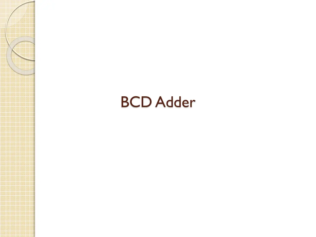 bcd adder