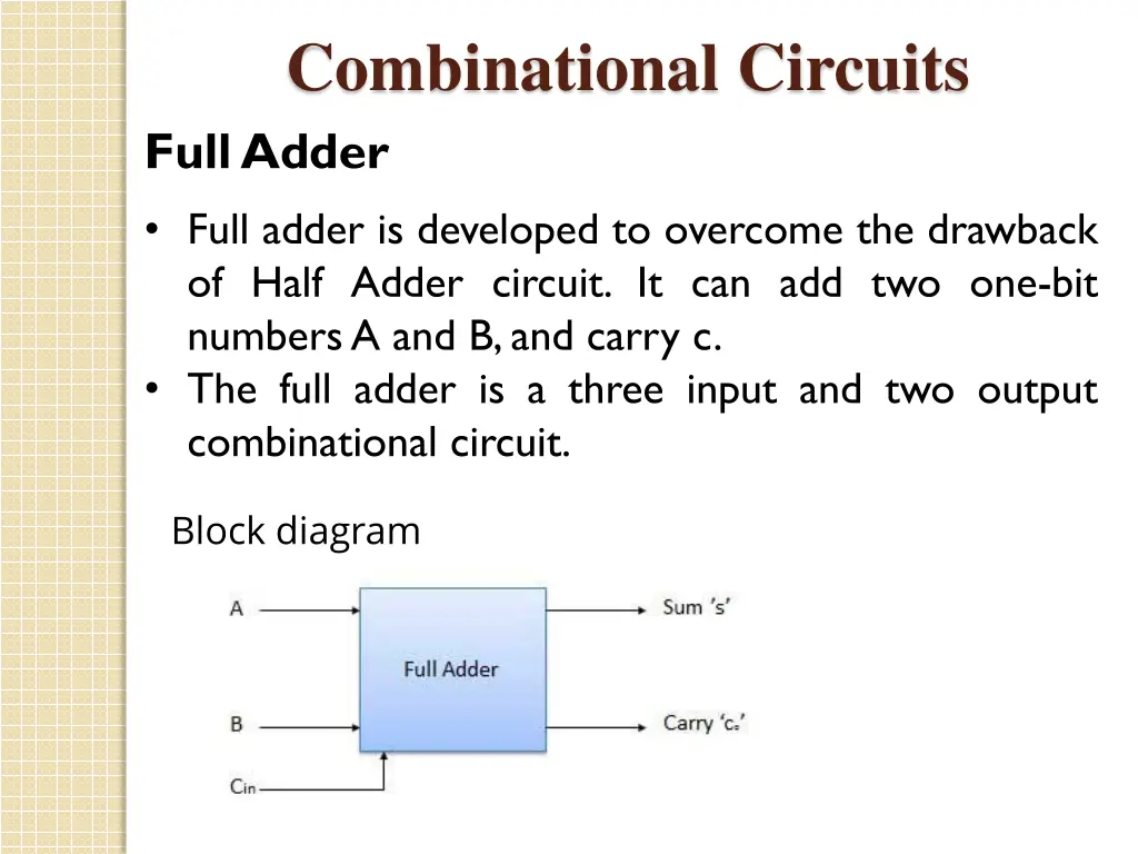 combinational circuits 3