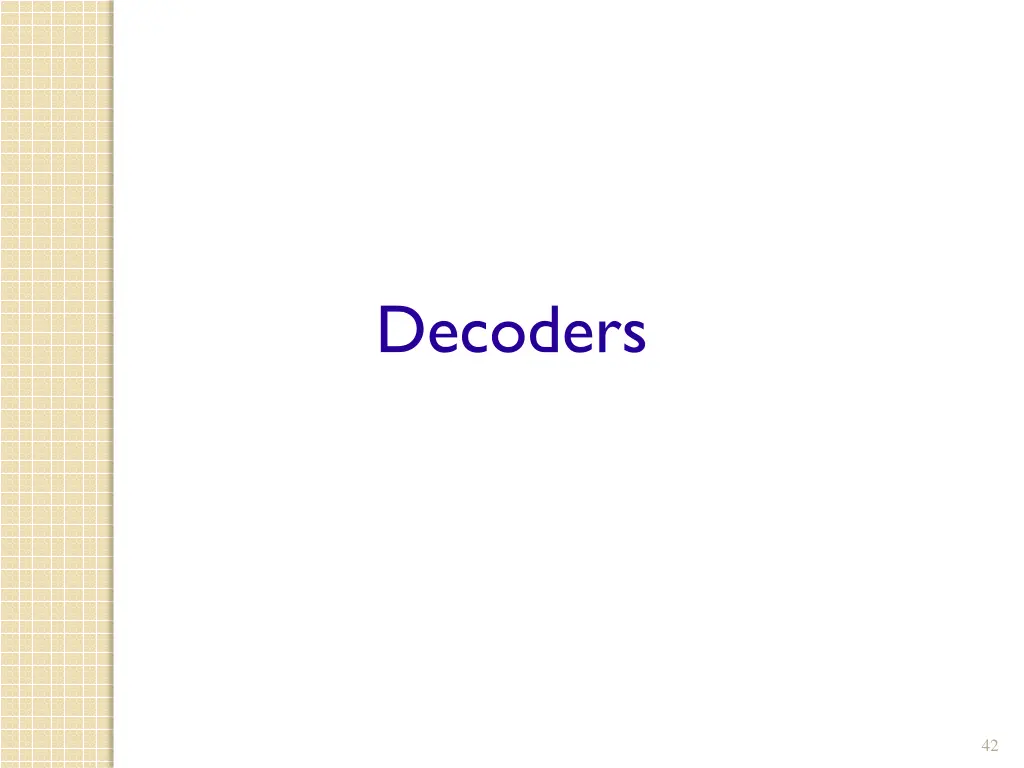 decoders