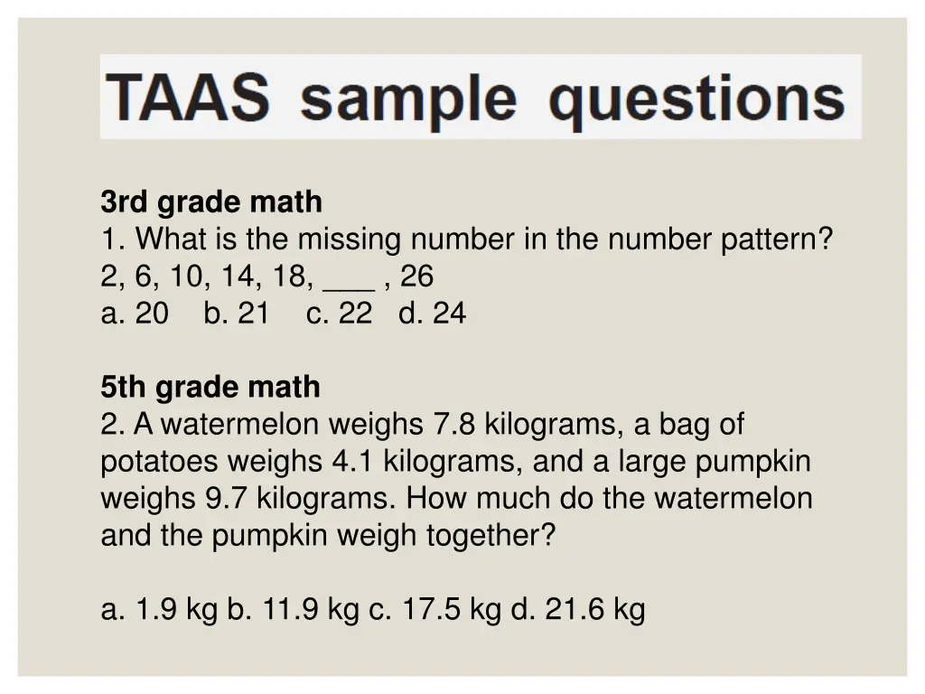 3rd grade math 1 what is the missing number