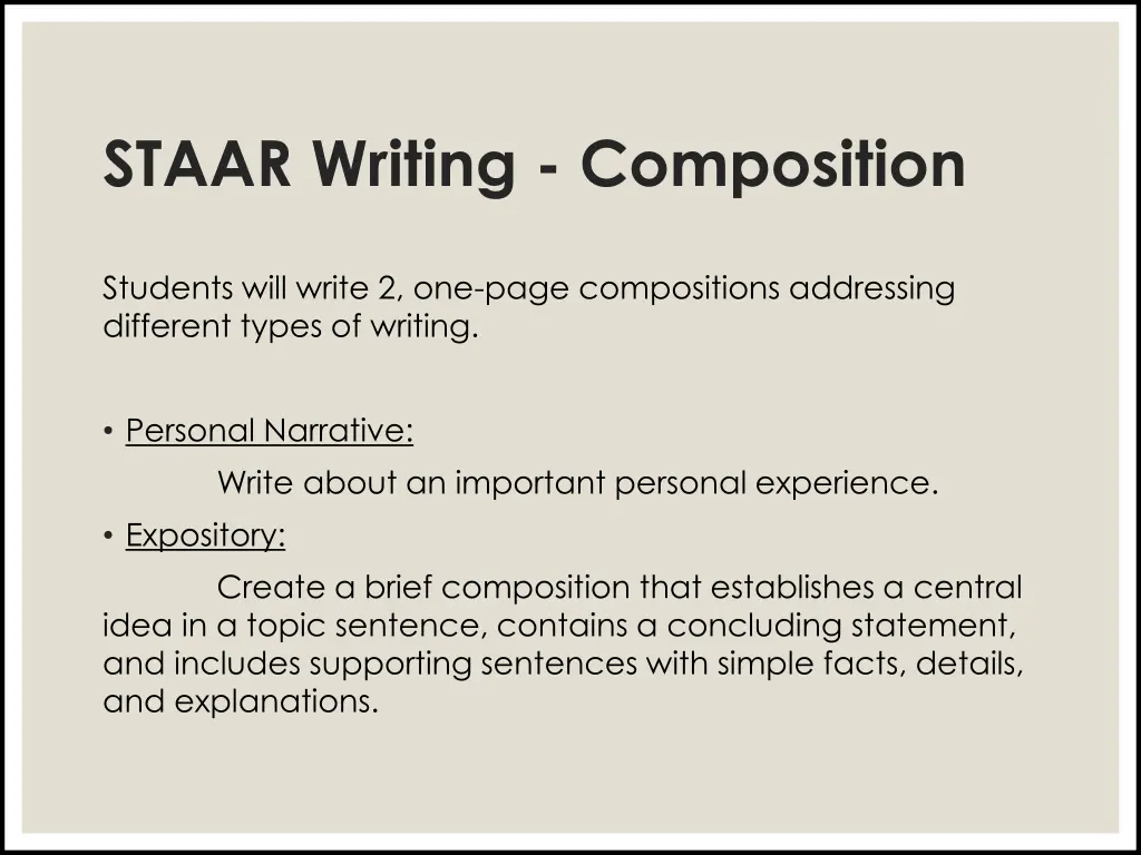 staar writing composition